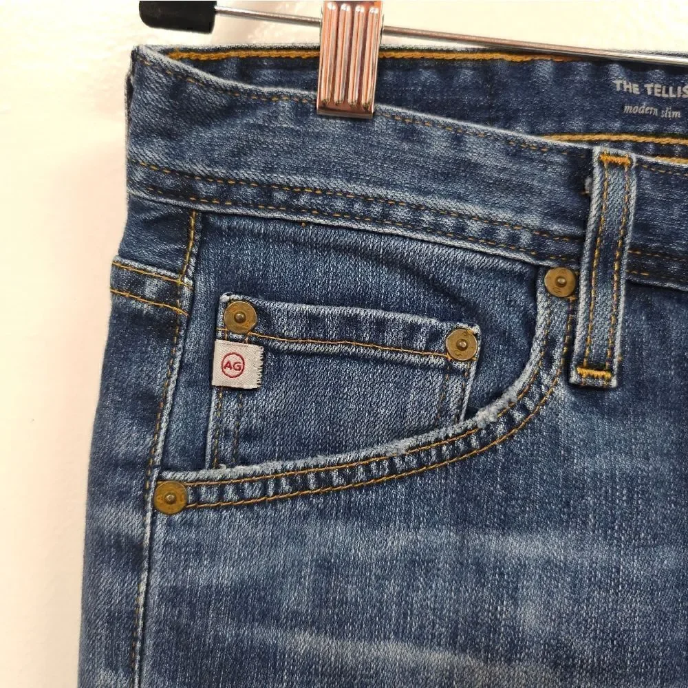 AG Mens Blue Jeans Size 33R